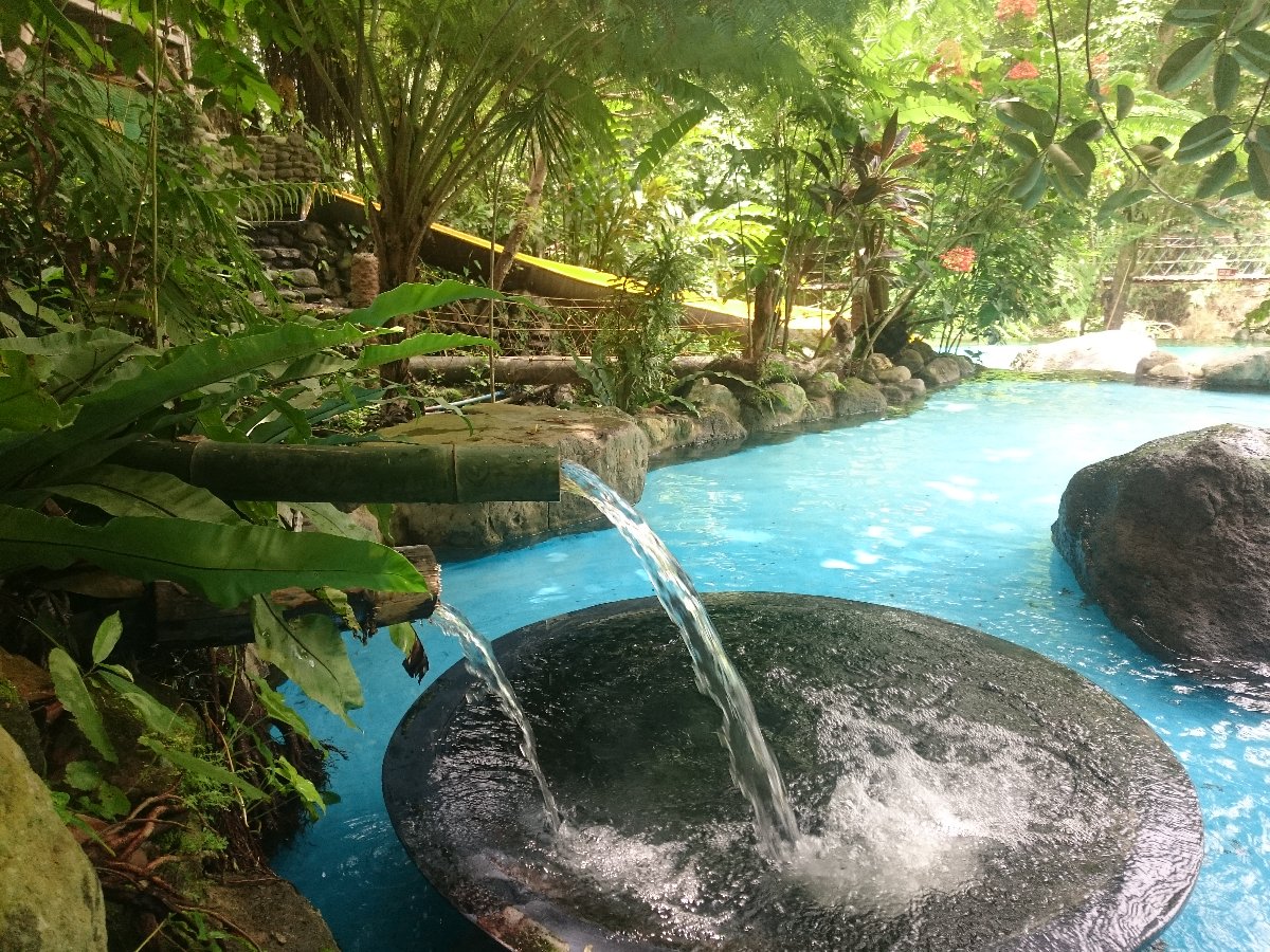 waterfalls, forest camp