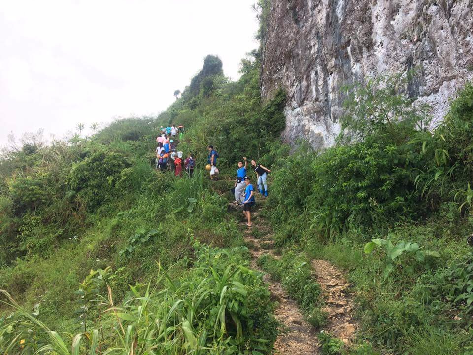Adventure up there