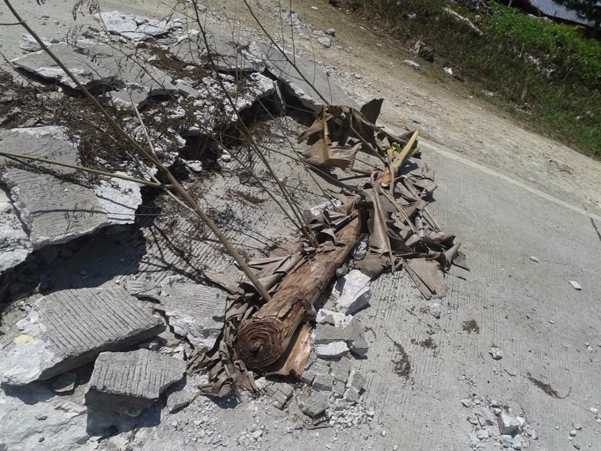 Road damages