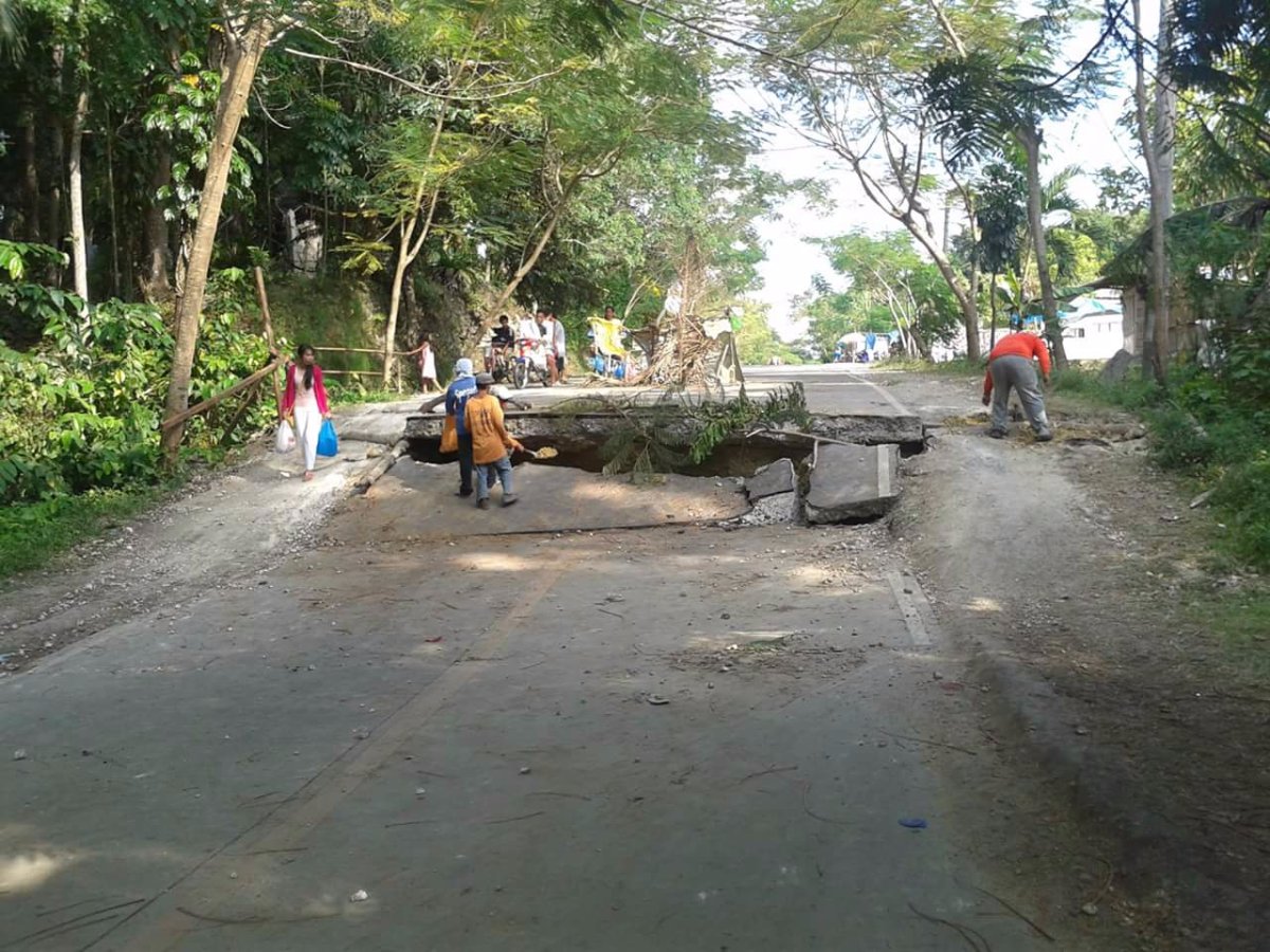 Road works