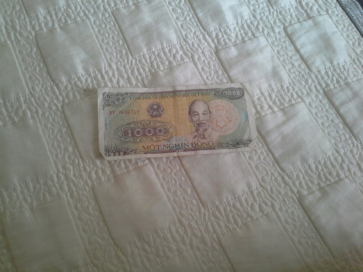1, 000 Dong #wheninvietnam #hanoi #vnd #dong