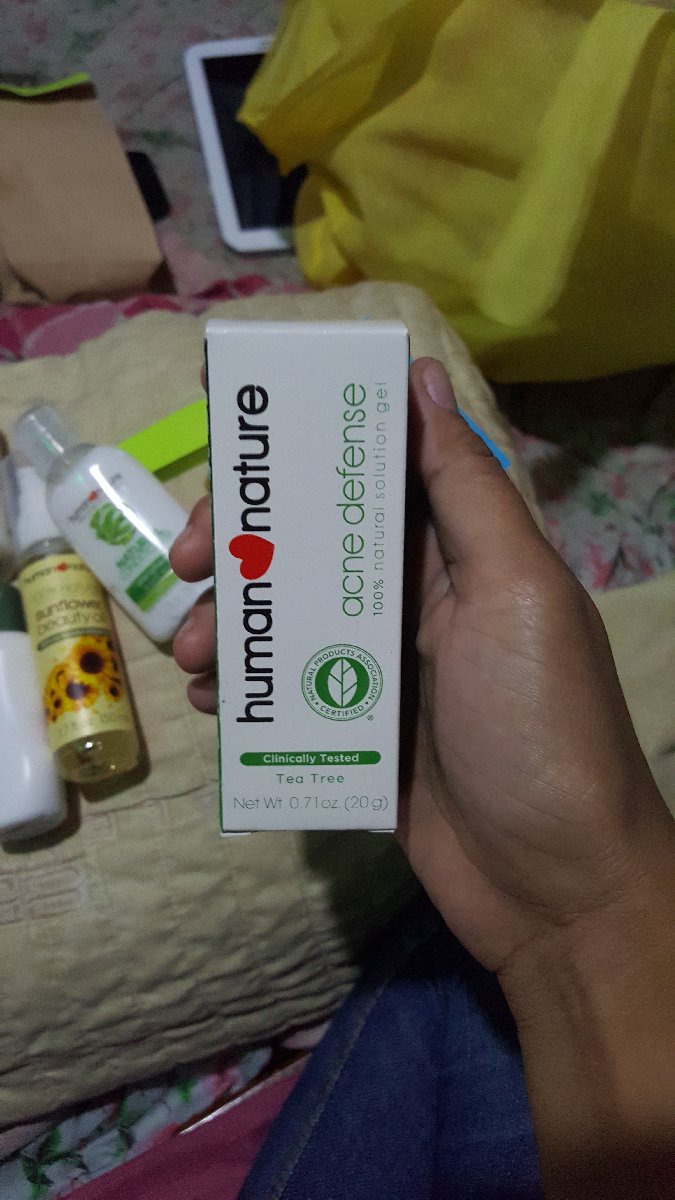 Acne Defense Natural Solution Gel humanheartnature