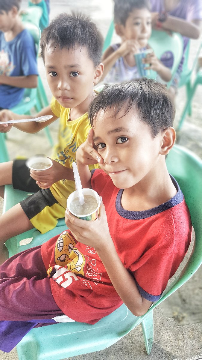 Feeding program Its great to be a blessing #people #children #feedingProgram
