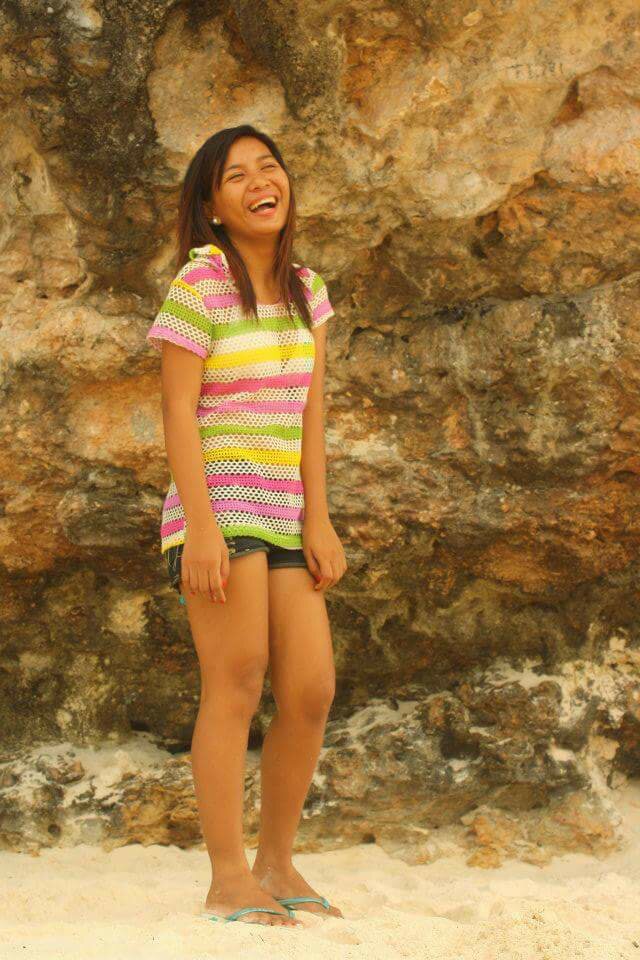 Genuine laugh
