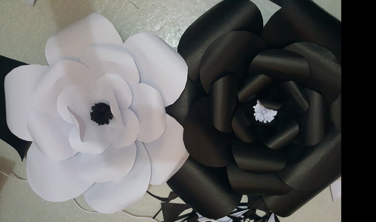 Giant Paper Flowers