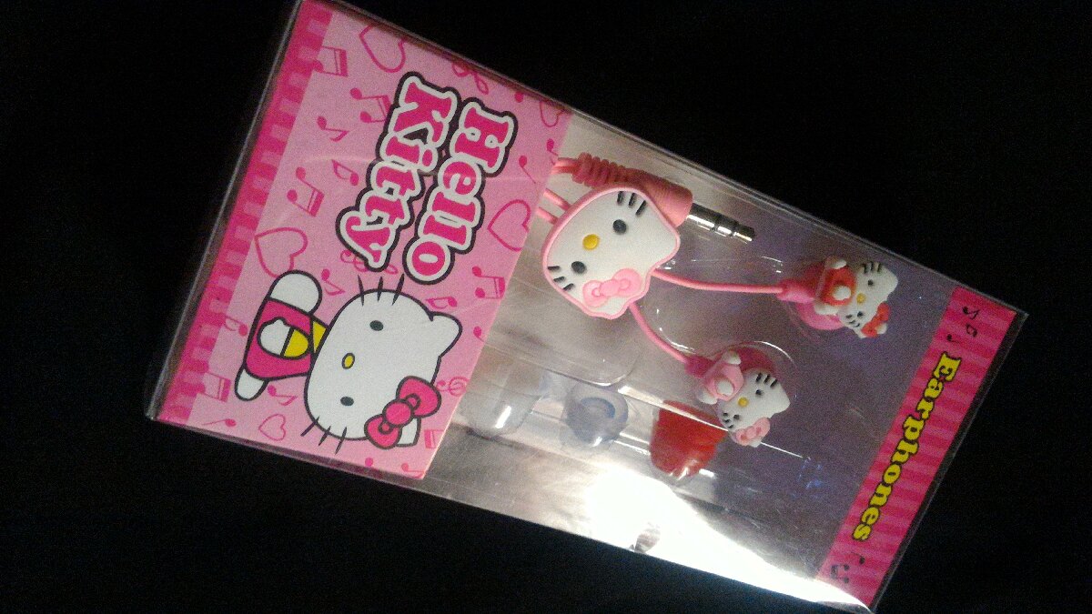 Hello Kitty Earphone
