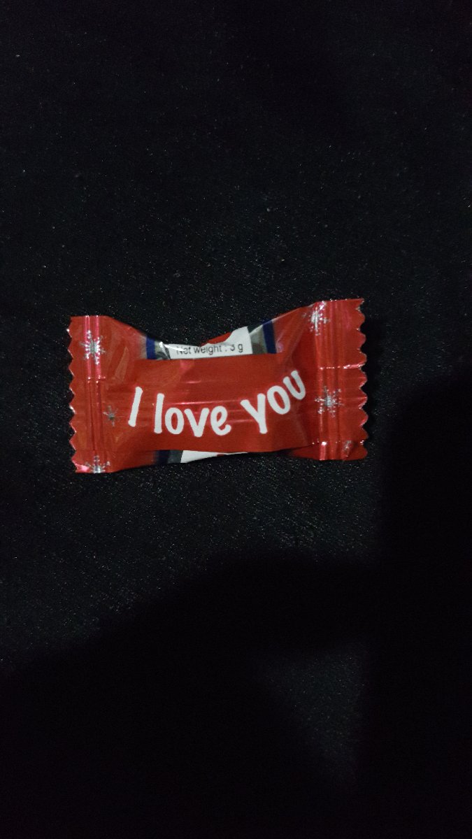 I love you