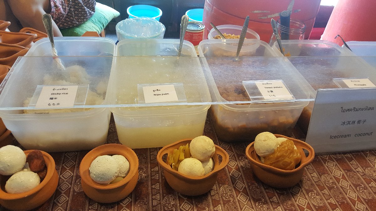 Ice creams and toppings #WheninThailand #ThailandFood #Bangkokfood #food