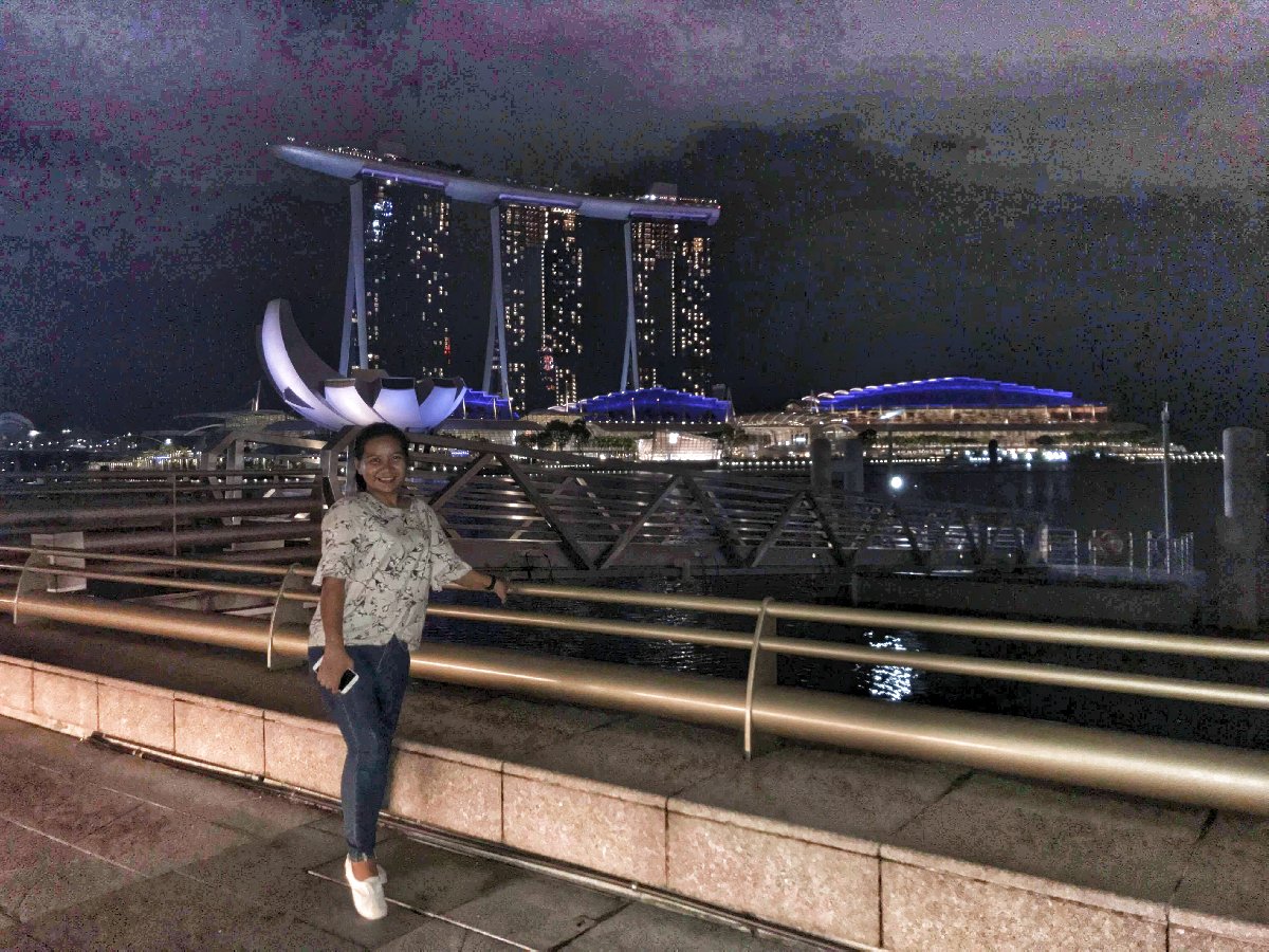 Last night in Singapore