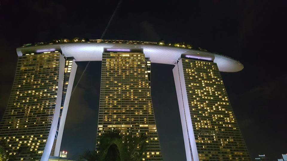 Marina Bay Sands at night