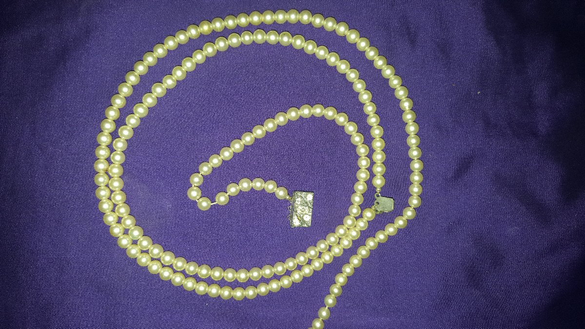 #Pearlnecklace