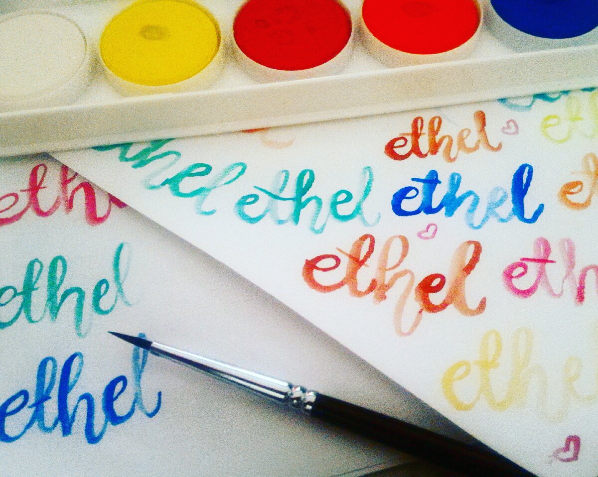 #calligraphy scribbling my name