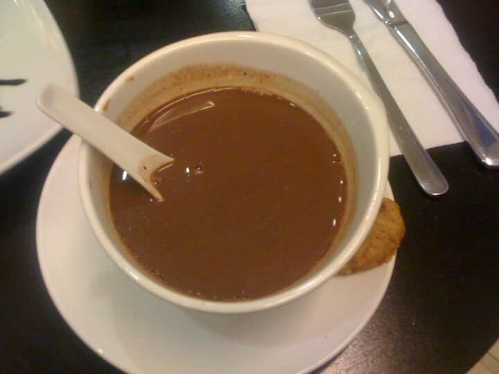 dark chocolate drink