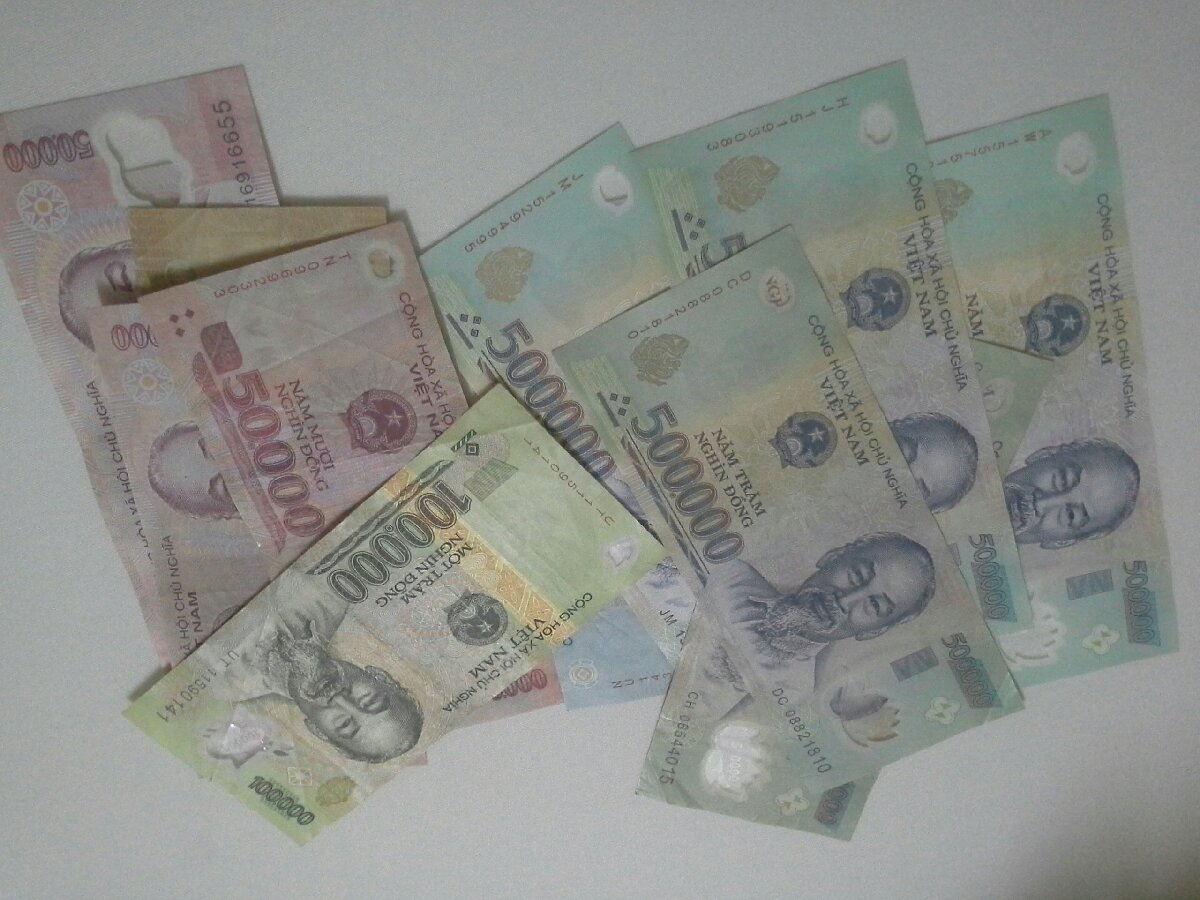 dong #millions #vnd