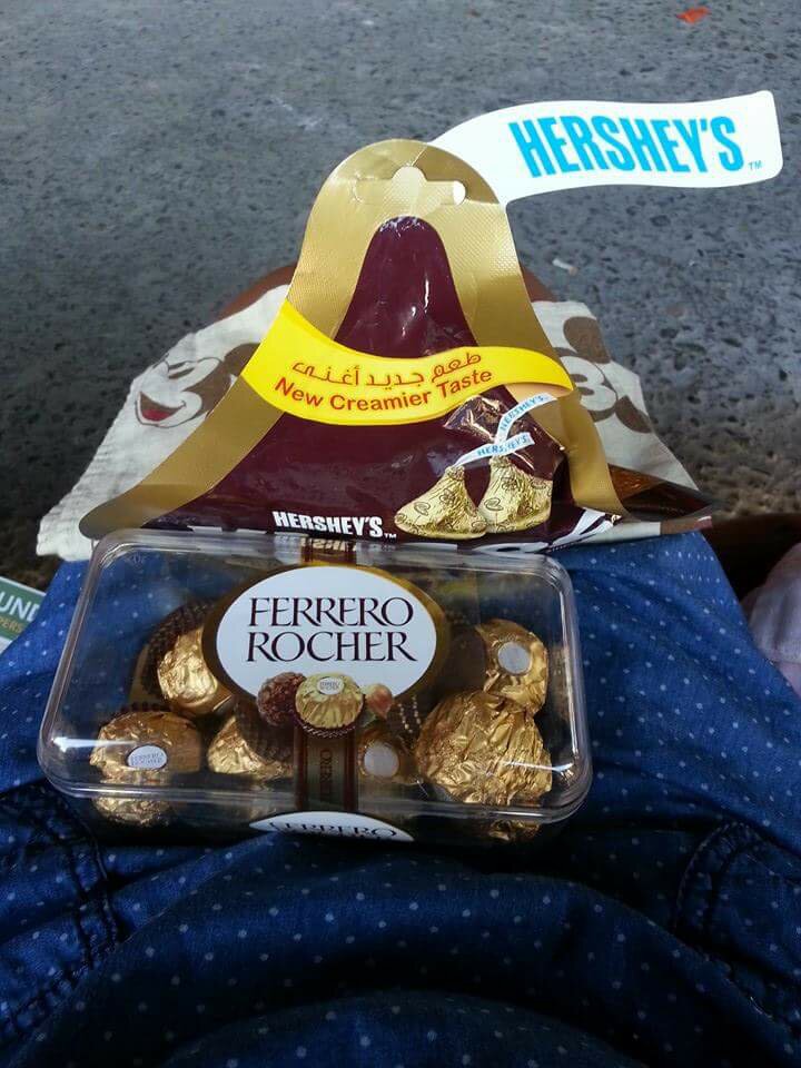 drooling for ferrero and a little bit of kisses