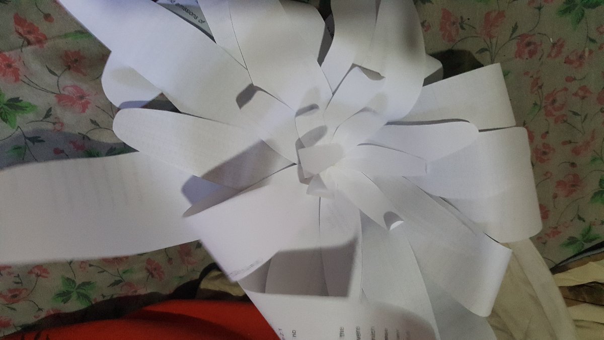 giant paper flower