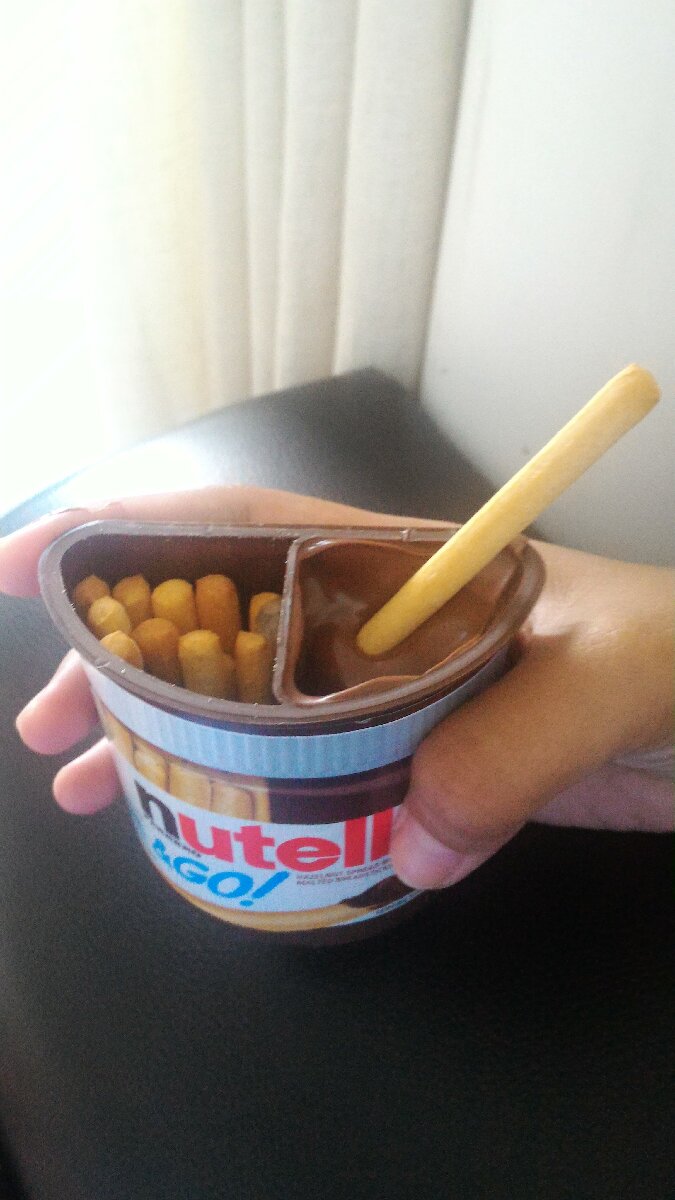 on the go #nutella