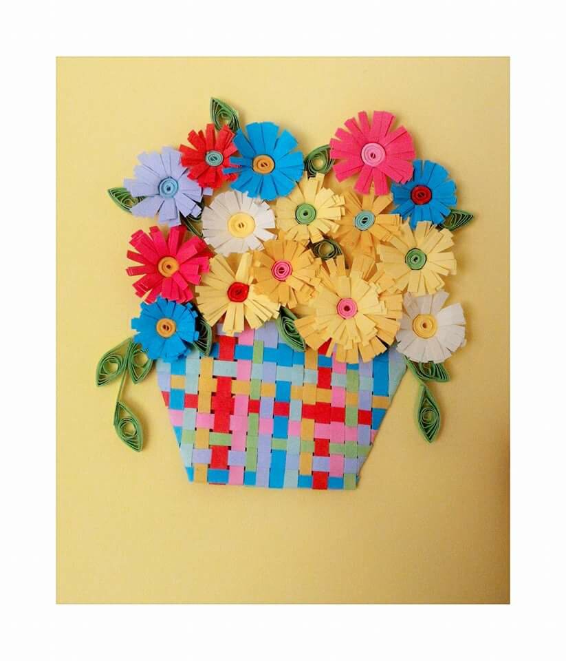 paper bouquet
