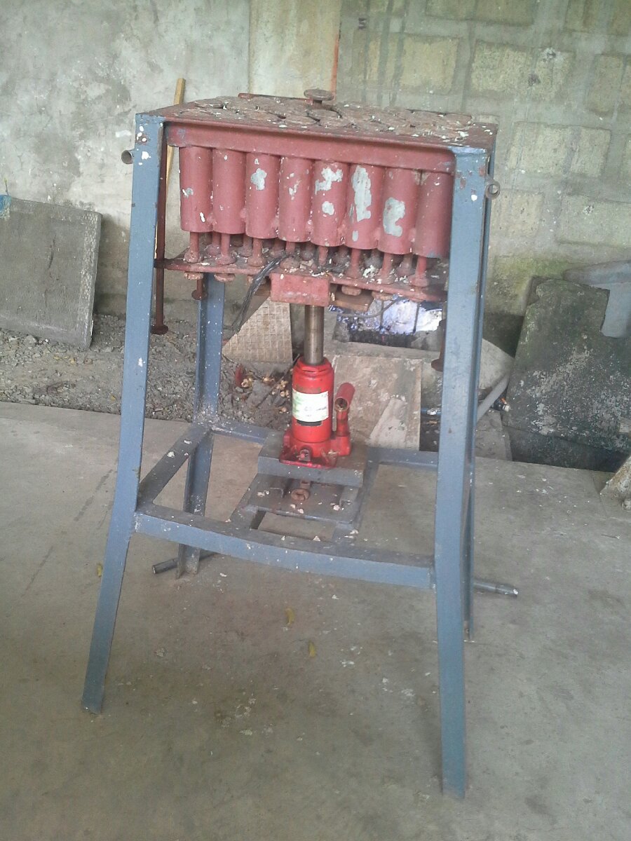 paper charcoal maker and pulper