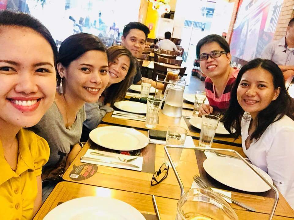 pizza and pasta kind of day with church friends