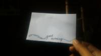 #calligraphy scribbling my name