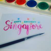 #calligraphy scribbling my name