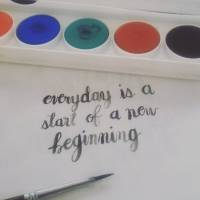 #calligraphy love came down