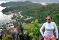 View from the top mt taraw, El Nido Palawan