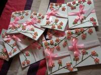 wedding invitation #quilling #weddings #cherryblossoms