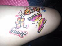 Butterfly in my legs  