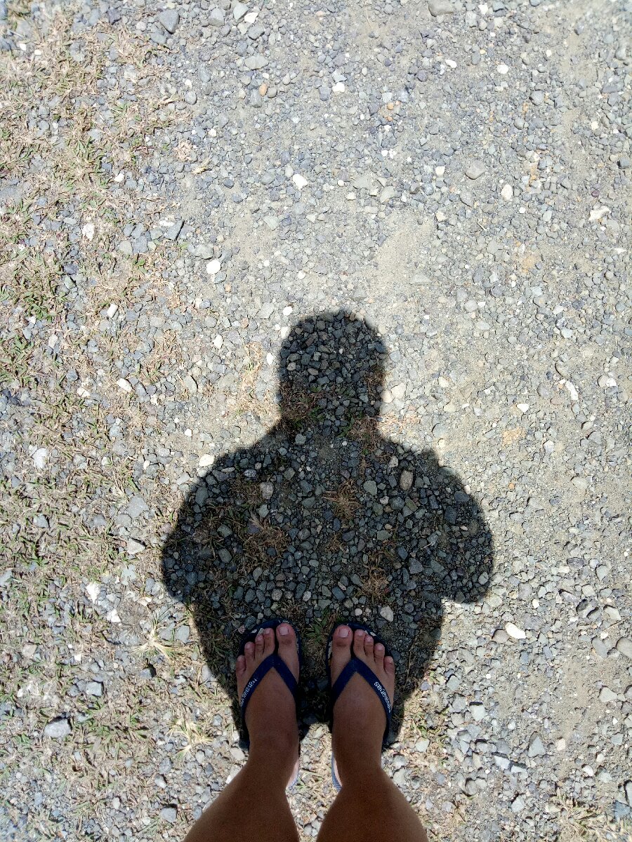Even your own shadow leaves ilovemyself