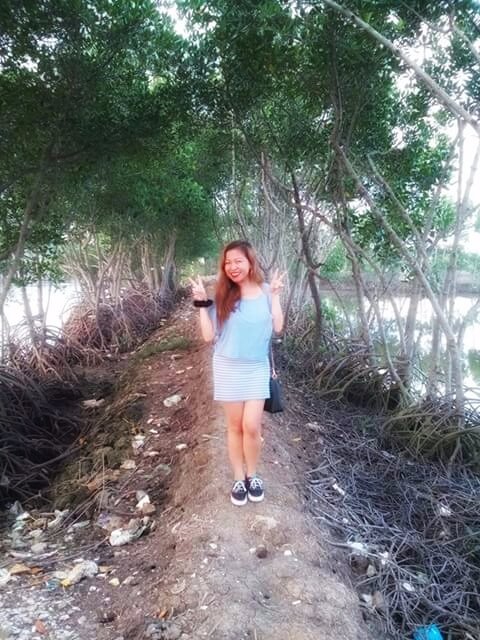 Happy Kid in the woods