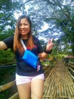 Legs are shaking but duh I wont leave til i have a picture perfectly taken #bohol #hangingbridge
