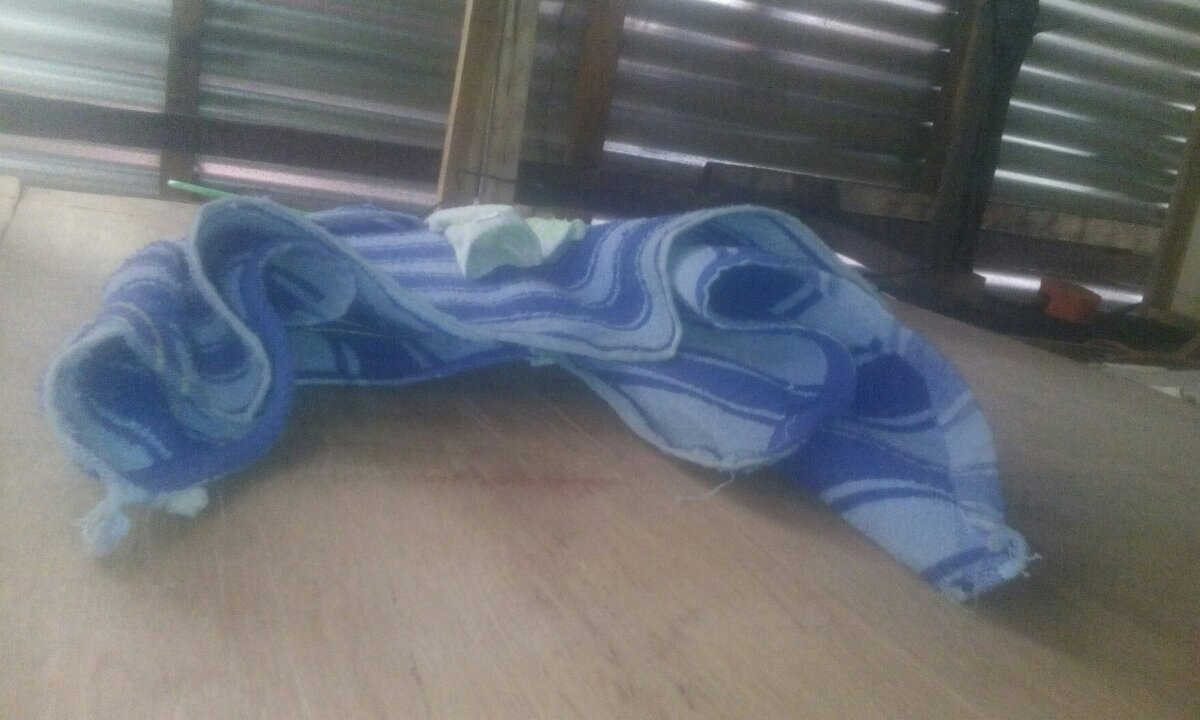 Its just a Hanging towel underneath view