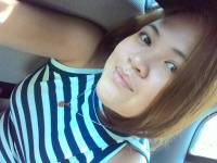 in the car