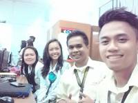 at school