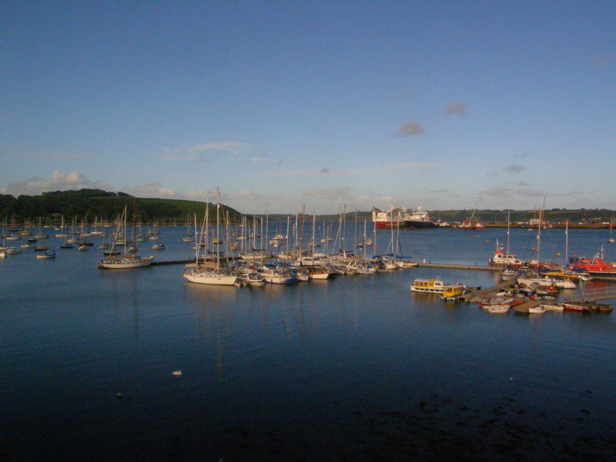 boats, sea, cornwall