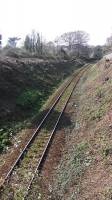 rail line, railway, distant, sharp