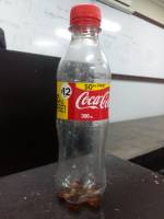 Empty coke, 300ml, cocacola, bottle