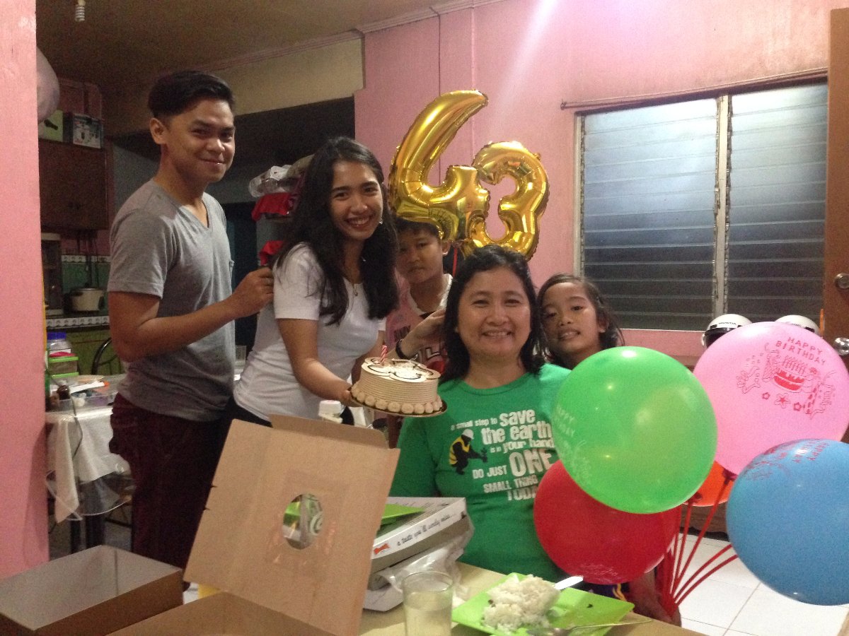 A surprise for mamas birthday