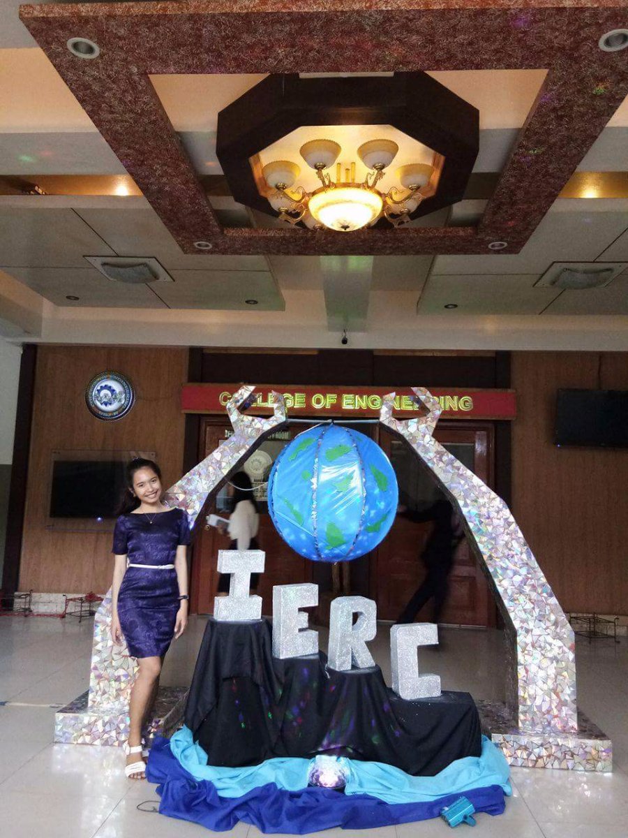 IERC, engineering, globe, purple, lights