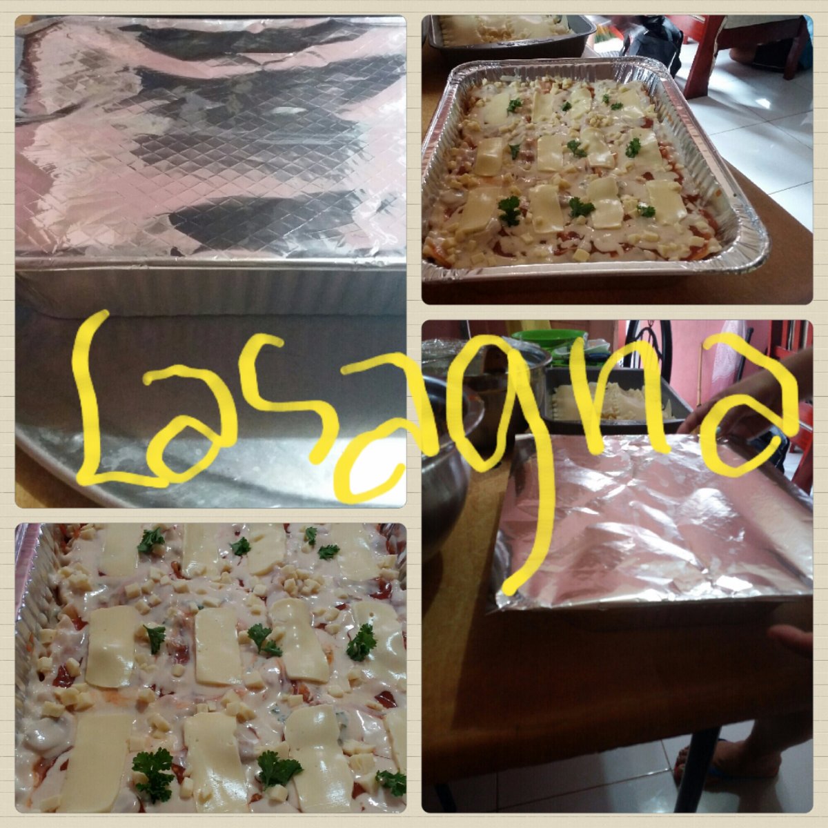 Lasagna, home made
