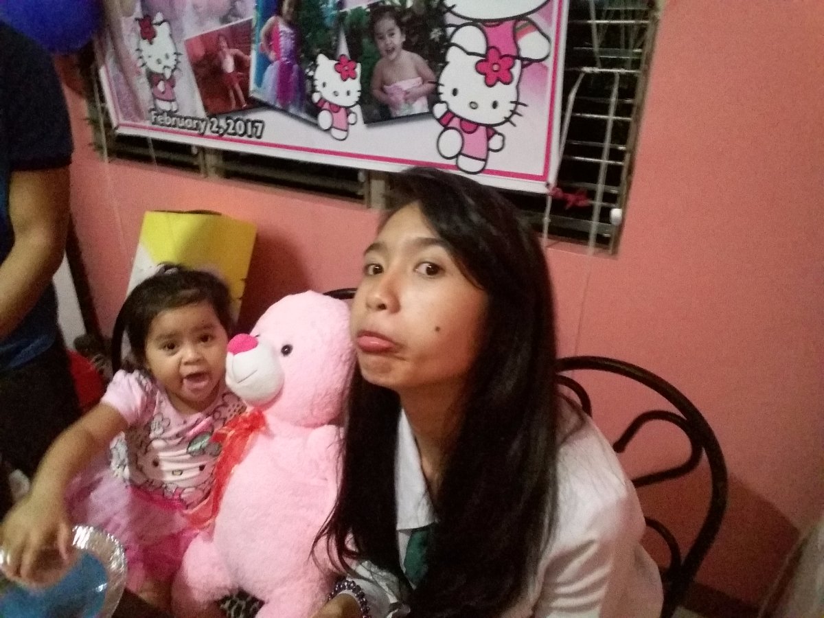 Pink, teddy