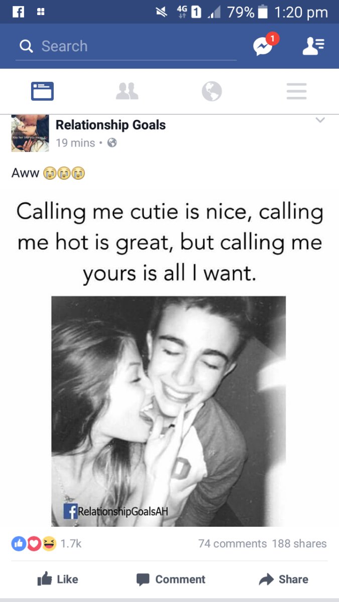 Relationship goals