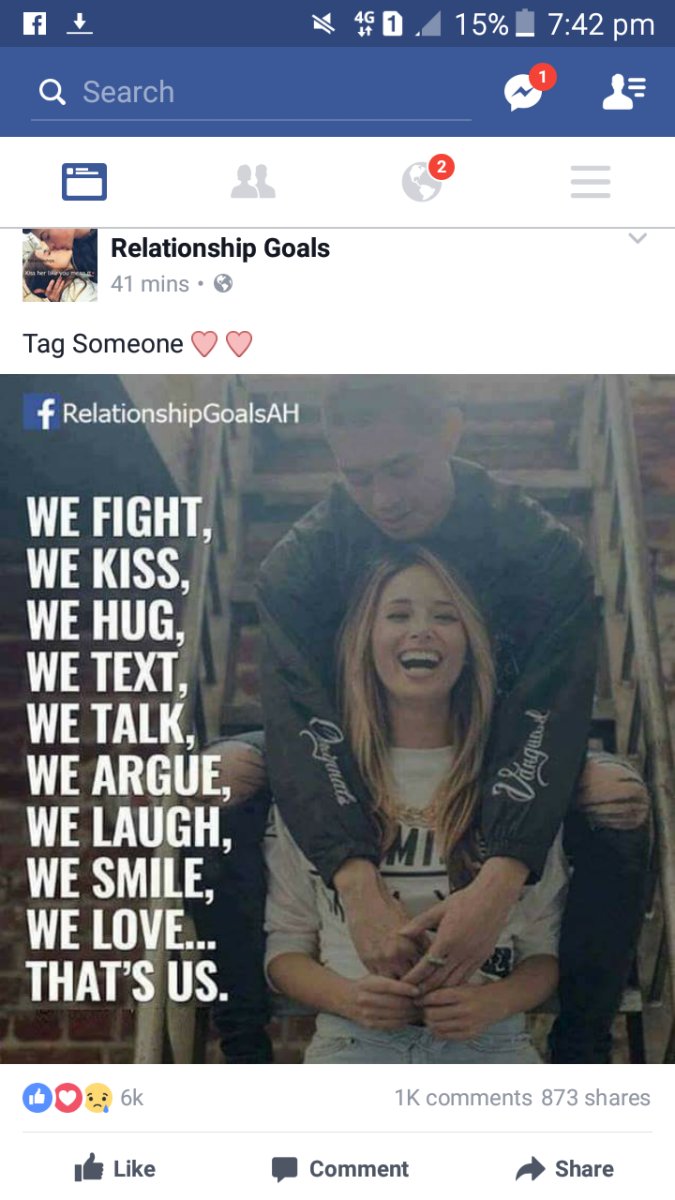 Relationship goals