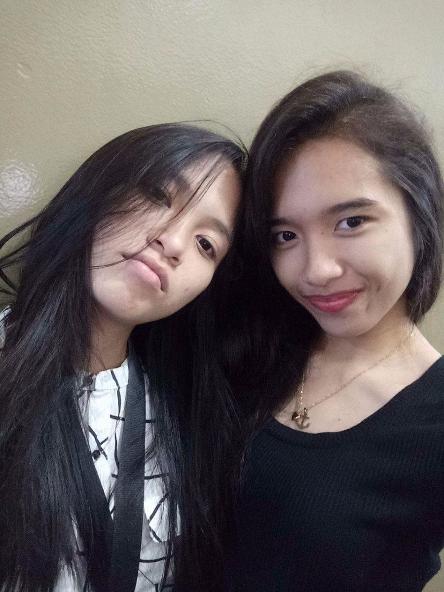 Selfie, with, my, kambal