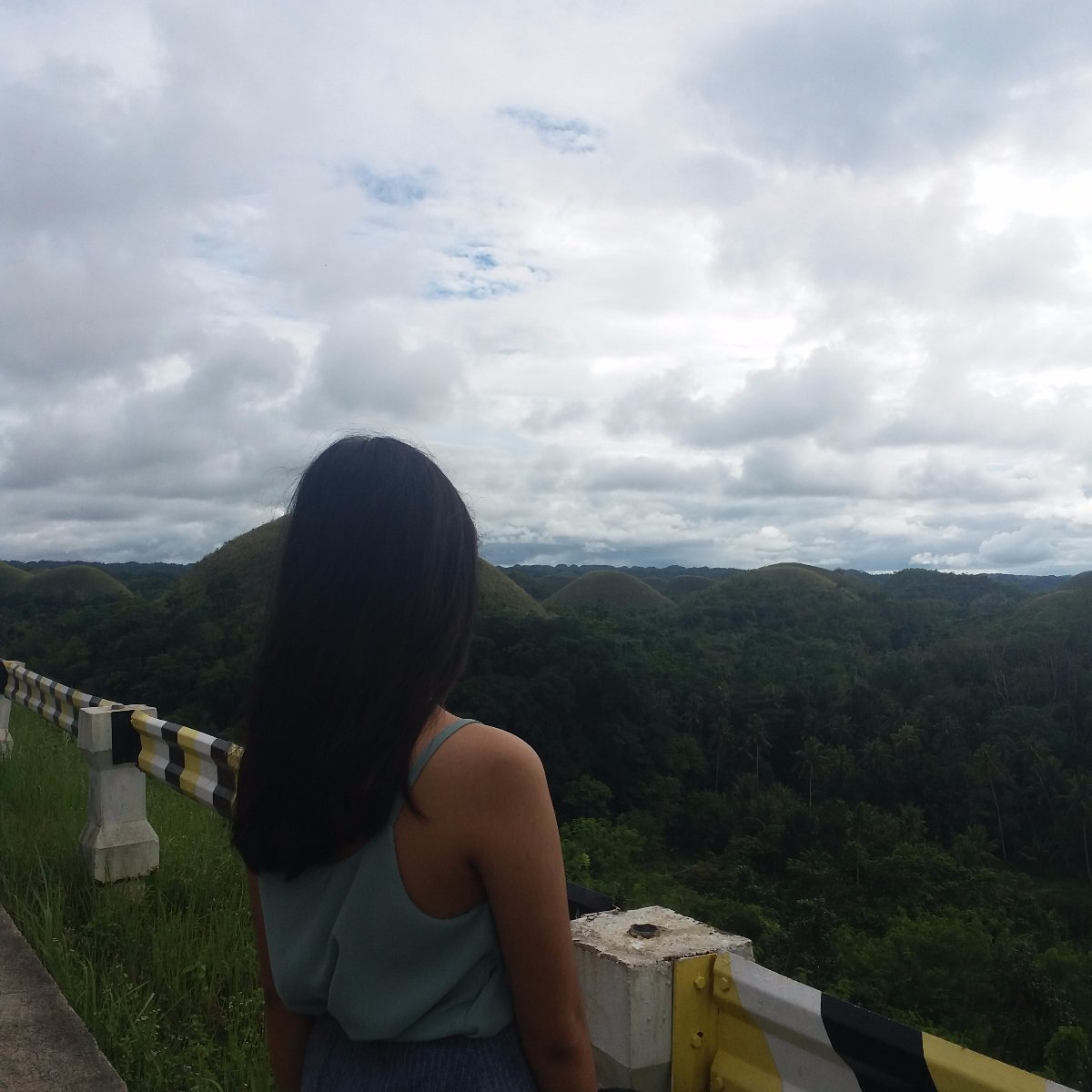 Watching the magnificient view of nature