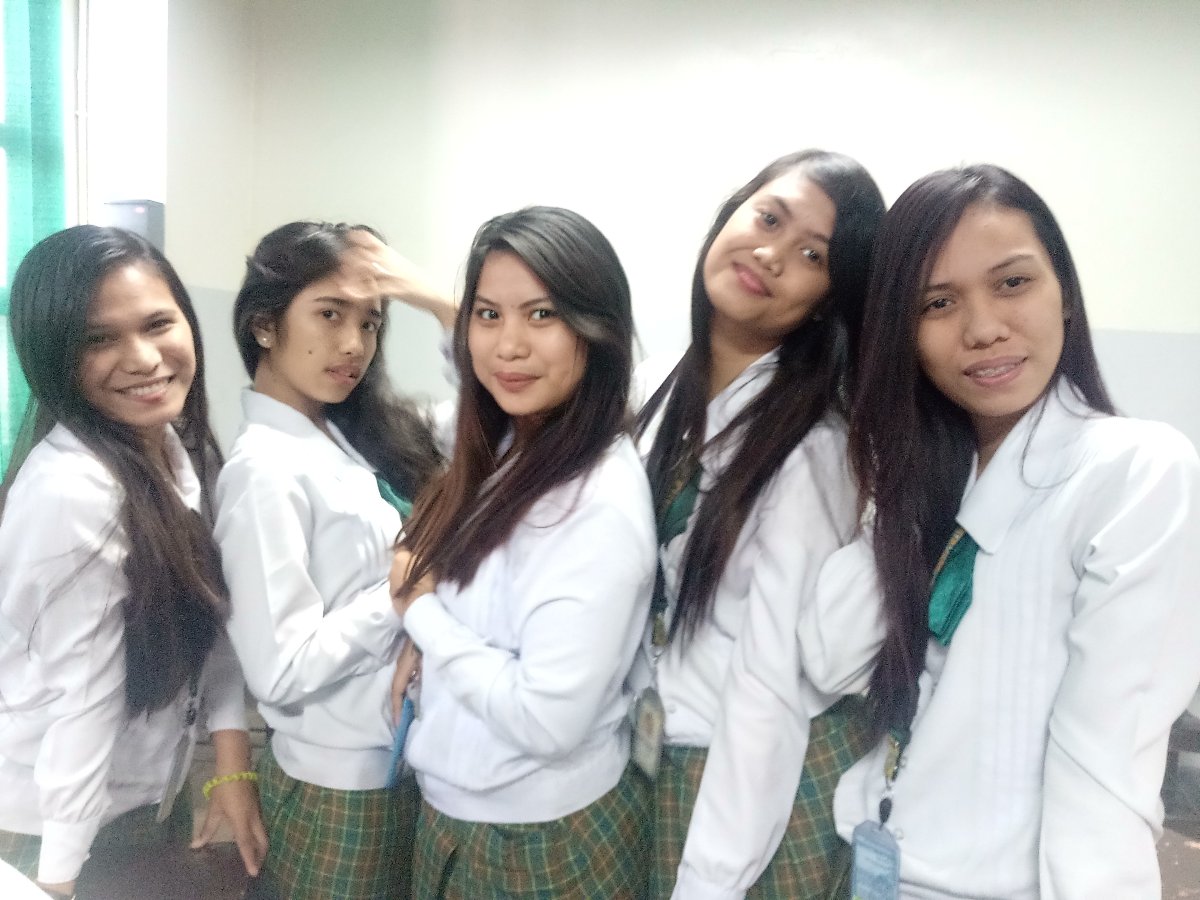 With friends