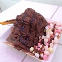 Food burger fries drinks ice cream