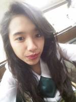 Curly hair, grey, school